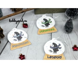 Stickserie ITH - Schneekugel Vol. 2